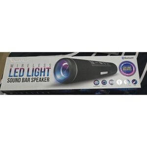 Qualux Wireless LED Light Sound Bar Speaker